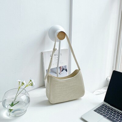 New 2020 Fashion Trend Women Bag PU Crocodile Grain Single