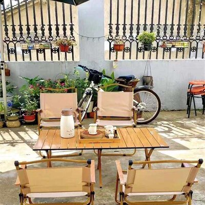 Outdoor Kermit Chair Portable Camping Folding Chair Backrest