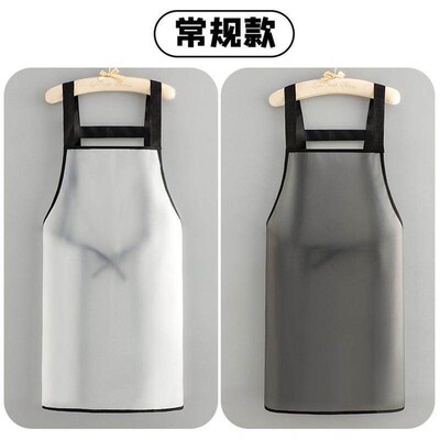 TPU Apron, Waterproof and Oil-Resistant, Transparent, Suspen