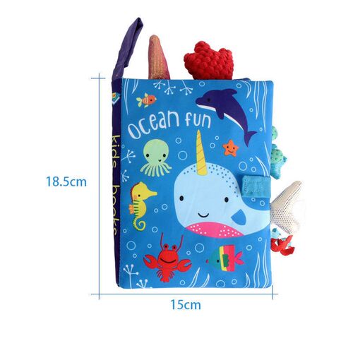 Kidsbooks Baby Early Learning Tearing Tail Cloth Book Parent
