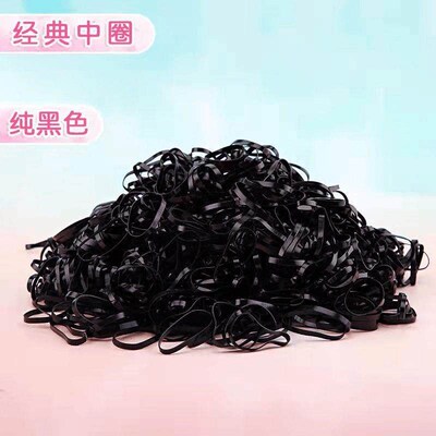 Colorful hair ties, cute disposable rubber bands, simple Kor