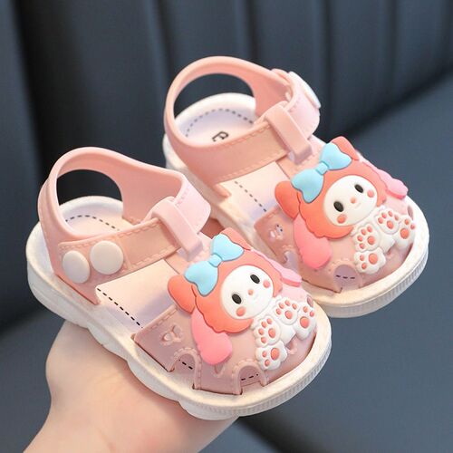 Girls Sandals 2025 Childrens Anti-slip Soft Sole Small Chil