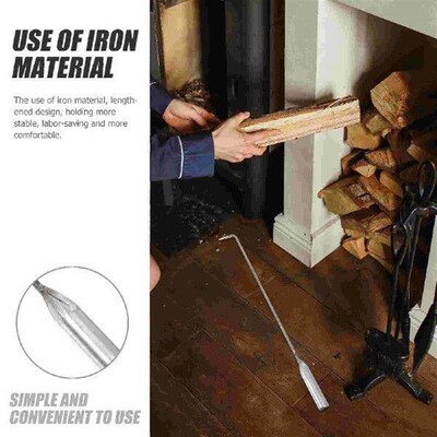Coal Hook Practical Fireplace Poker Tools Handheld