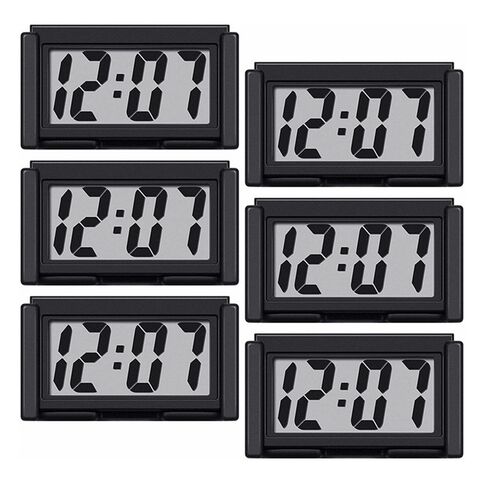 1pc Mini Car Clock Auto Truck Dashboard Time Convenient Dura