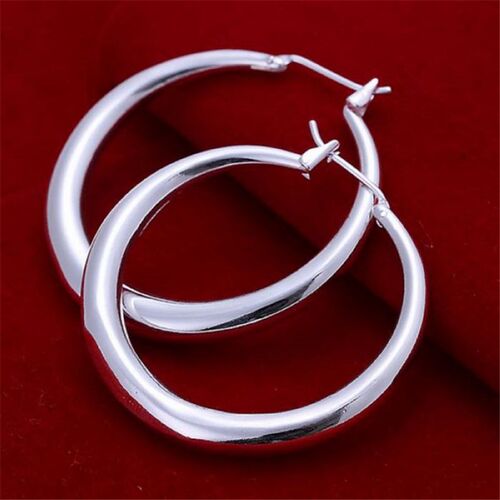 factory price E20 wholesale circle hook silver color earring