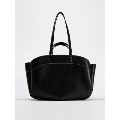 Women Tote Bag Underarm Pouch Large Capacity Pu Leather Shou