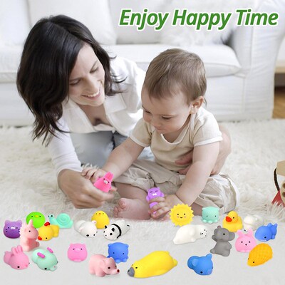 5-100Pcs radom Kawaii Squishies Mochi Anima Squishy Speelgoe
