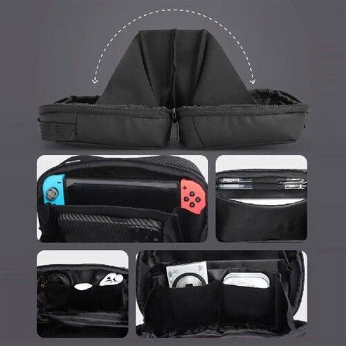 Portable Tech Pouch Multilayer Multifunctional Toiletry