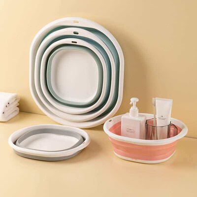 Square Folding Washbasin Portable Travel Washbasin Large Med