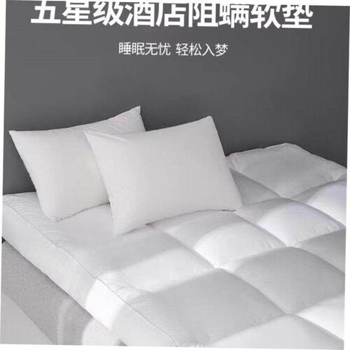 10cm Cotton Hotel soft mattress topper bed folding pad 床垫