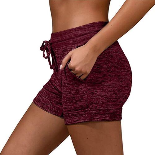 Womens base yoga exercise waist cinching elastic
