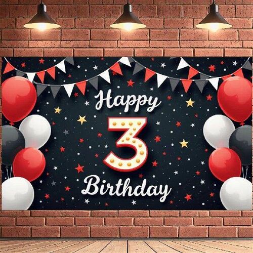 Easy To Hang Celebration Banner  Banner Party Backdrop For