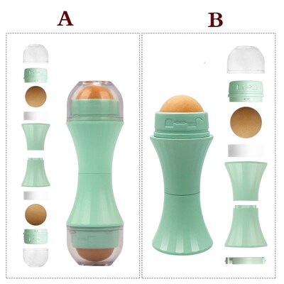 Face Oil Absorbing Roller Volcanic Stone Blemish Remover Fac