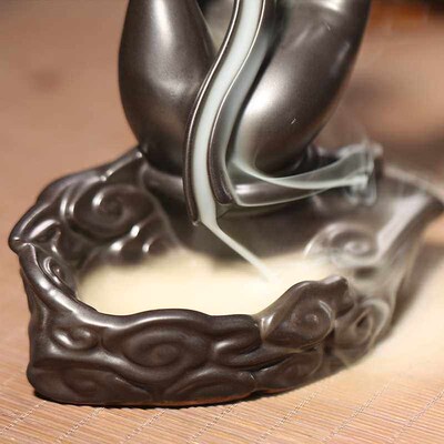 backflow incense burner aromatherapy burner indoor sandalwoo