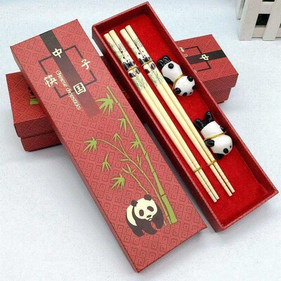 Chinese style gift box chopsticks abroad giftsSend foreign