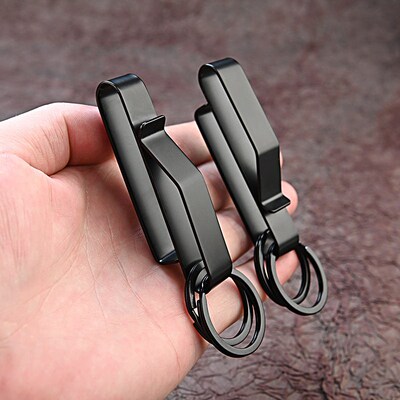 Molle Webbing Buckles Stainless Steel Waist Hanging Car Key