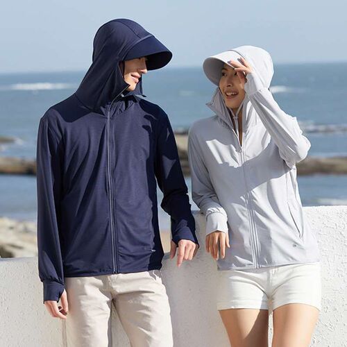 Sunscreen Clothing Mens Summer Thin Coat Lightweight New Ul