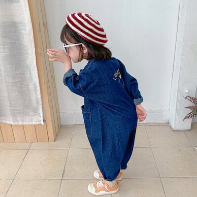 Children Clothing Jumpsuit 2023 Autumn New Boys Girls Casual