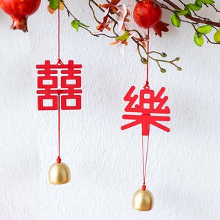 良订 202新款婚房墙壁装饰酒店接亲门上挂件花结婚房间背景布置