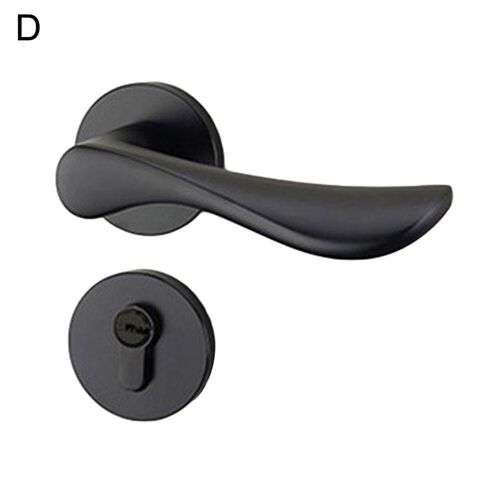 Antique Mute Black Door handles for Interior Doors Modern do
