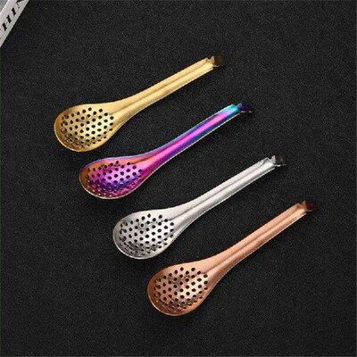 Stainless Steel Perforated Kitchen Spoon Molecular Cooking