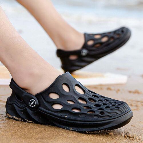 Summer couple tend slippers mens outdoor beach shoes thick