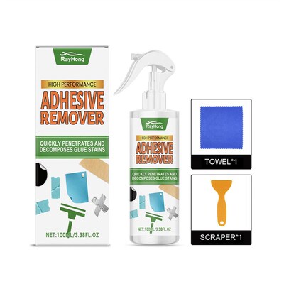 RAYHONG Adhesive Remover Kit - Automotive Solution for Remov