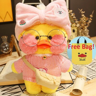 30cm Plush Pato Lalafanfan Duck Soft Toy Kawaii Stuffed Pape