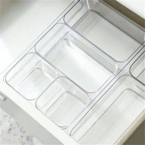 Drawer Organizer Transparent Boxes for Storage Organizer