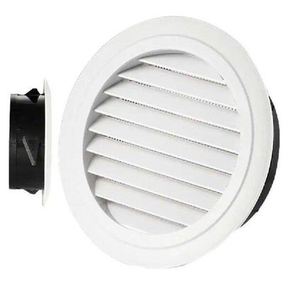 Round Ceiling Diffuser ABS Air Vent Grill Cover Diffuser