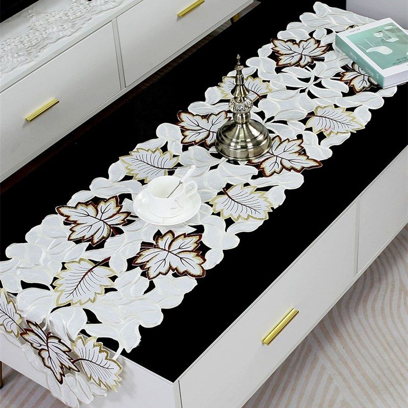 花谷朵茶几盖布田园欧式奢华盖布布艺茶几巾白色现代盖布客厅盖巾,居家布艺,桌旗,淘宝优惠券,粉丝福利购,淘宝优惠卷