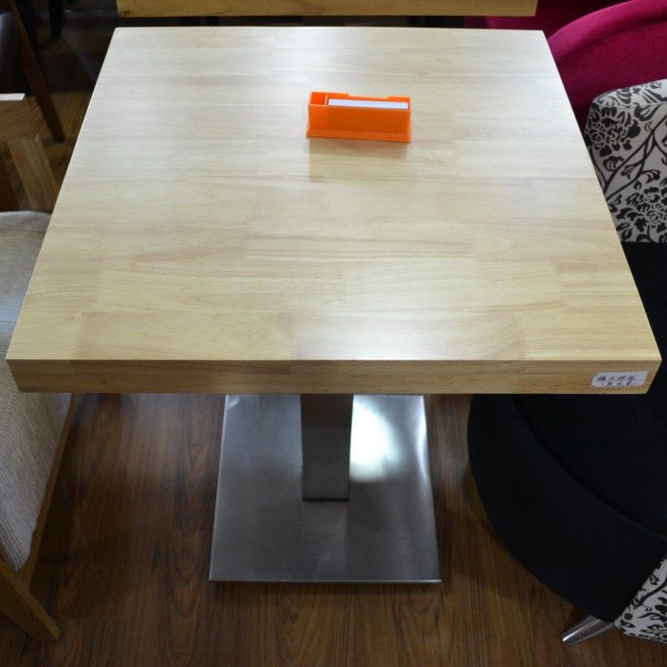 金宏轩橡木餐台 咖啡厅西餐厅甜品店桌子 实木餐桌面 四方原木桌,商业/办公家具,商用餐桌/餐台,淘宝优惠券,粉丝福利购,淘宝优惠卷