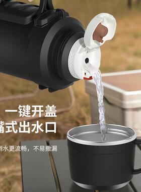 食品级不锈钢保壶行车载88414登山水壶便家携热温水瓶工地用旅保