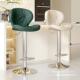 简约升现代轻无品牌 奢护腰酒吧椅台椅子吧电椅降旋吧转高脚凳脑