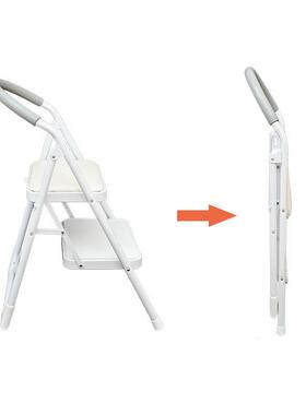 Y7012BS梯子折叠家多功能室内简约家用椅F子扶椅梯电脑子二步用梯