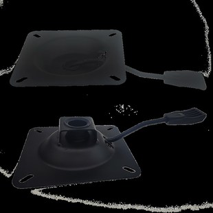 天尚电脑椅配件办公椅底座大班椅底座转椅托盘躺椅升降椅四方底盘