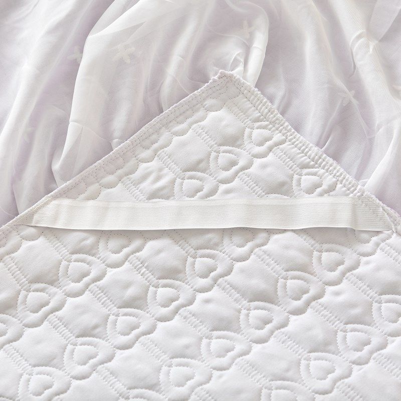 韩式秋冬保暖单件夹棉床裙公主风加绒加厚珊瑚绒床罩三件,床上用品,床裙,淘宝优惠券,粉丝福利购,淘宝优惠卷