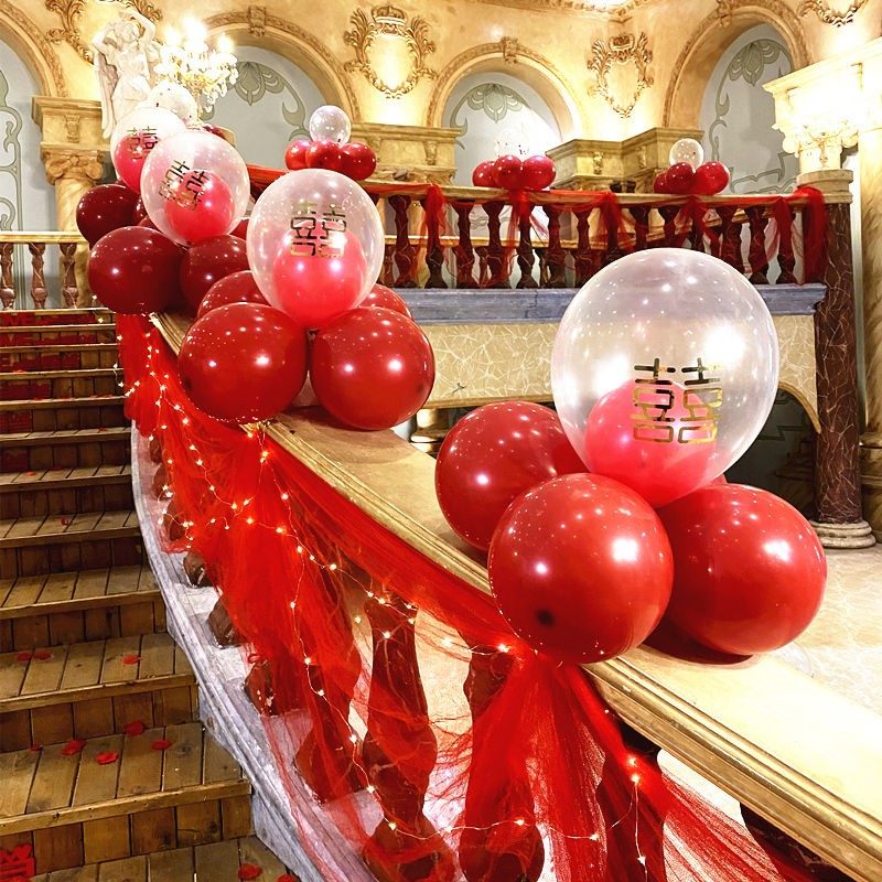 结婚用品大全婚房布置楼梯扶手装饰婚礼拉花纱幔浪漫气球创意装,节庆用品/礼品,拉花,淘宝优惠券,粉丝福利购,淘宝优惠卷