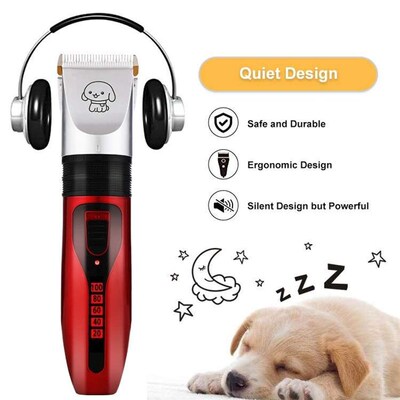 Dog Hair Pusher Shaving Pet Electric Clipper Electric Clippe
