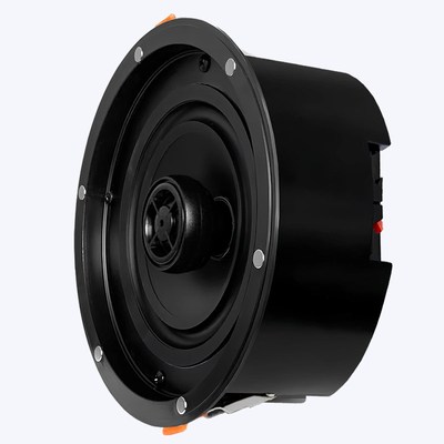 创智JiHiFi-V7 带箱体吸顶音响低频倒相孔窄框高低音同轴吸顶喇叭