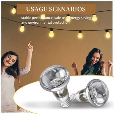 CHCH Replacement Lava Lamp E14 R39 30W Spotlight Screw in