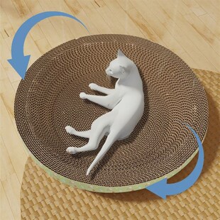 多可特猫抓板耐磨不掉屑猫爪板耐抓猫窝一体猫玩具猫咪用品大全