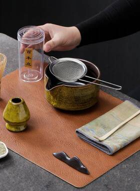 日式抹茶茶具窑套装变抹茶碗带宋嘴筅百本立58456整套代点茶茶器