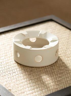 茶222100日式茶温茶器蜡烛加热底座陶家用暖炉花茶壶保温复瓷古小