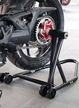 摩托车起车架落单摇臂修支撑架维工具边后40527轮起停车加粗单驻