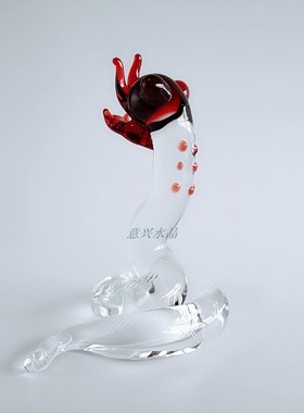 水晶生肖全家福公司礼品鼠牛虎兔龙蛇马羊猴鸡狗客厅酒柜装饰