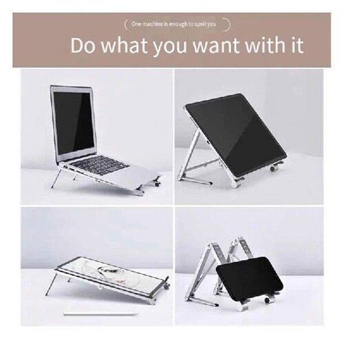 1 PCS Adjustable Ergonomic Portable Laptop Holder 3-In-1