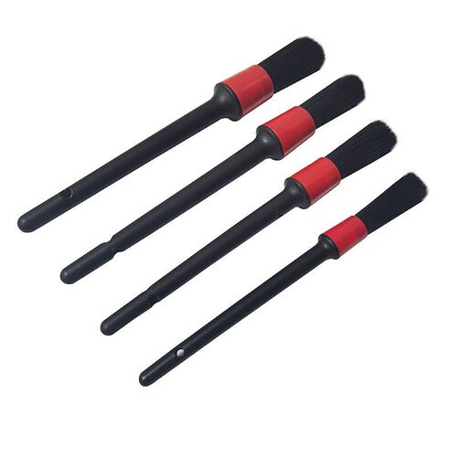 4 Pcs Detailing Brush Car Wash Brush for Washing Car Interio