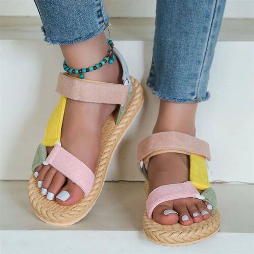 Womens fashion nd School Beach non-slip wear soft soled