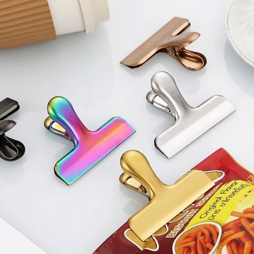 Stainless Steel Sealing Clip Food Snack Sealing Pocket Clip